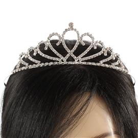 Rhinestones Tear Tiara