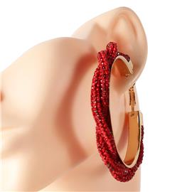 Fashion Twisted Hoop Earring