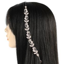 Rhinestones Casting Teardrop Hair Pin