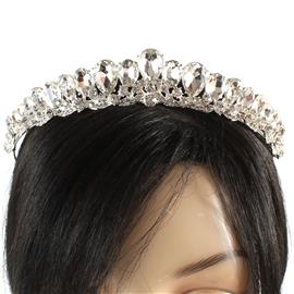 Crystal Teardrop Tiara