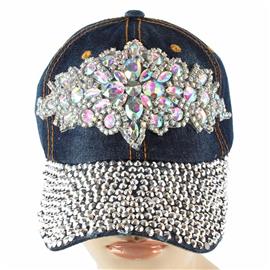 Fashion Stone Cap Dark Denim