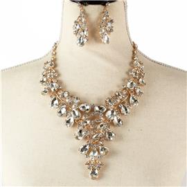 Crystal Necklace Set