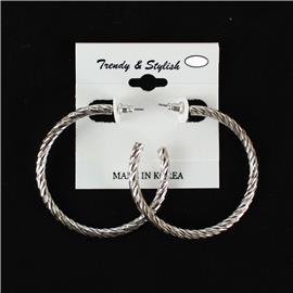 40MM Metal Hoop Earring