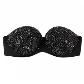 Fashion Crystal Stones C Cup Bra Jewelry