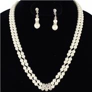 Pearl Necklace Set