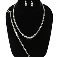 Pearl Necklace Set