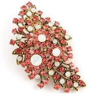 Crystal Brooch