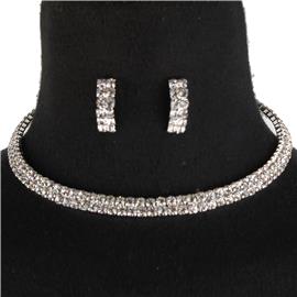 Choker Necklace Set