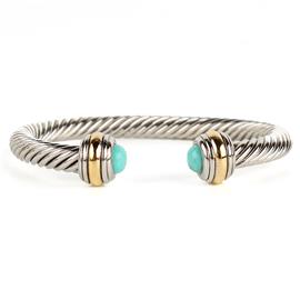 Metal Stone Bangle