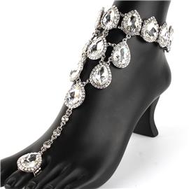 Crystal Toe Anklet