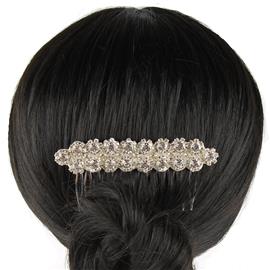 Rhinestone 2 Line Hair Comb