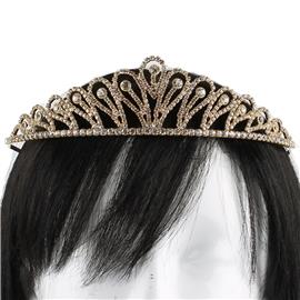 Rhinestone Tear Tiara