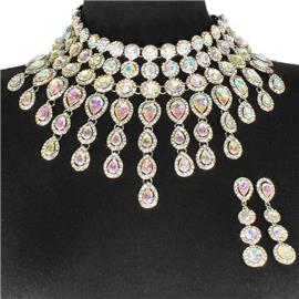 Crystal Necklace Set