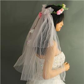 Flower Crown Veil