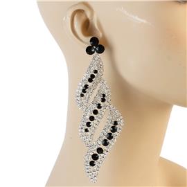 Crystal Long Chandelier Earring