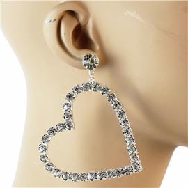 Crystal Heart Earring