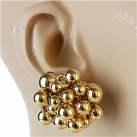 Metal Spheres Earring