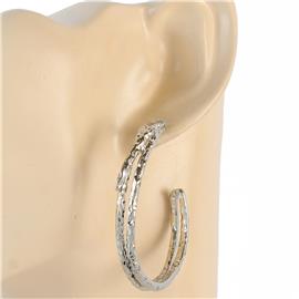 Metal Hoop Earring