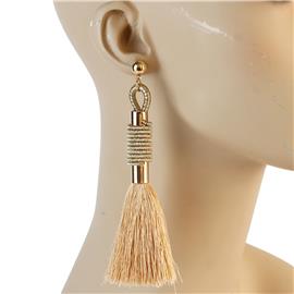 Fashion Long Tassel Earring