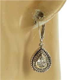 Cubic Zirconia Teardrop Earring