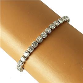 Cubic Zirconia Slide Bracelet