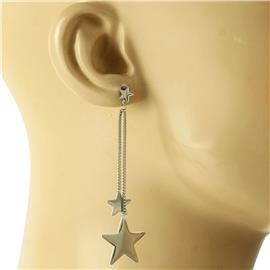 Stainless Steel Star Earring