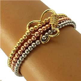 Stainless Steel Multilayereds Butterfly Bracelet