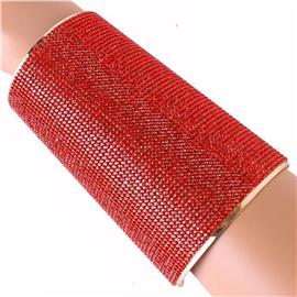 Rhinestones Cuff Bangle