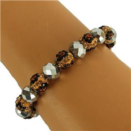 10mm Stones Ball Strech Bracelet