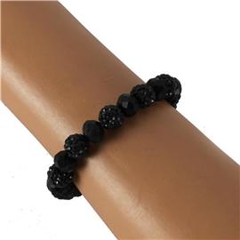 10mm Stones Ball Strech Bracelet