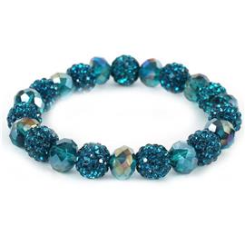 10mm Stones Ball Strech Bracelet