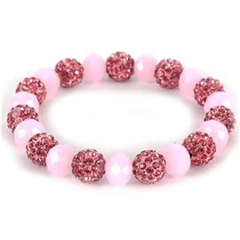 10mm Stones Ball Strech Bracelet