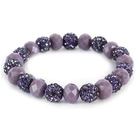 10mm Stones Ball Strech Bracelet