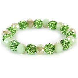 10mm Stones Ball Strech Bracelet