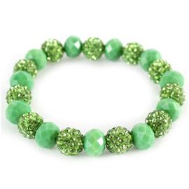 10mm Stones Ball Strech Bracelet