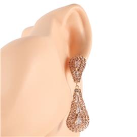 Cubic Zirconia Teardrop Earring