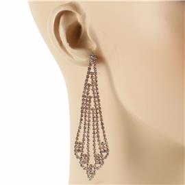 Rhinestones Chandelier Earring