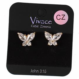 CZ Stud Earring