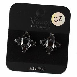 CZ Stud Earring