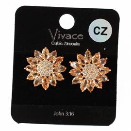 CZ Stud Earring