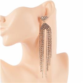 Rhinestones Chandelier Earring