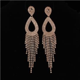 Rhinestones Chandelier Earring