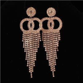 Rhinestones Chandelier Earring