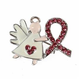 Breast Cancer Awareness Brooch