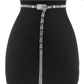 Rhinestone Bucklet Belt