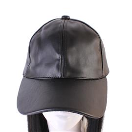 Faux Leathe Cap