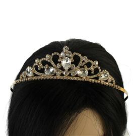 Rhinestones Tear-Heart Tiara