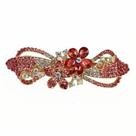 Crystal Flower Hair Clip