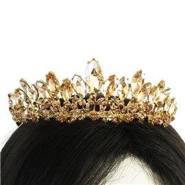 Crystal Leaf Tiara