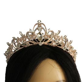 Crystal Metal Tear Tiara